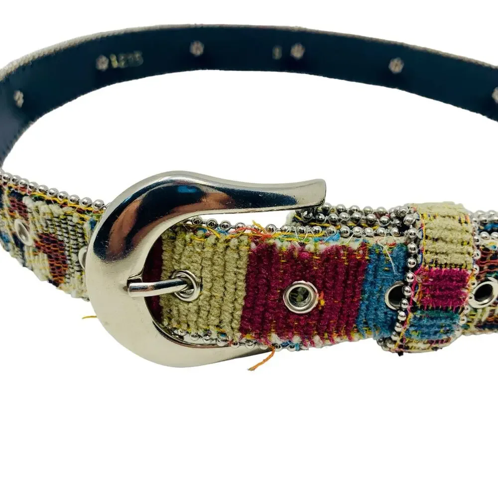Vintage Aztec Tapestry Belt Girls Size S (31'')